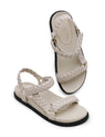 La Tribe | Elke Braided Sandal - Oyster