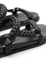 La Tribe | Elke Braided Sandal - Black