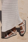 La Tribe | Elke Braided Sandal - Oyster