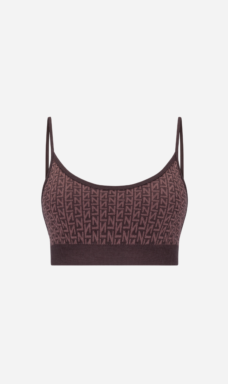 Nagnata | Neo Bralette - Chocolate/Clove