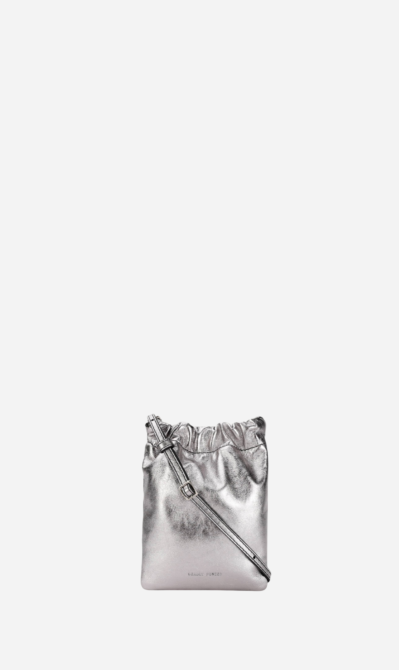 Deadly Ponies | Mr Cinch Pouch - Tinfoil Metallic