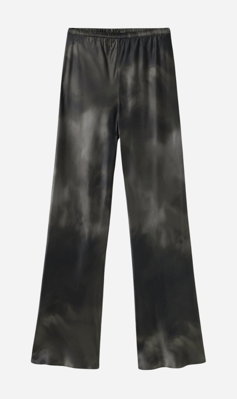 Silk Laundry | Bias Cut Pants - Smoke