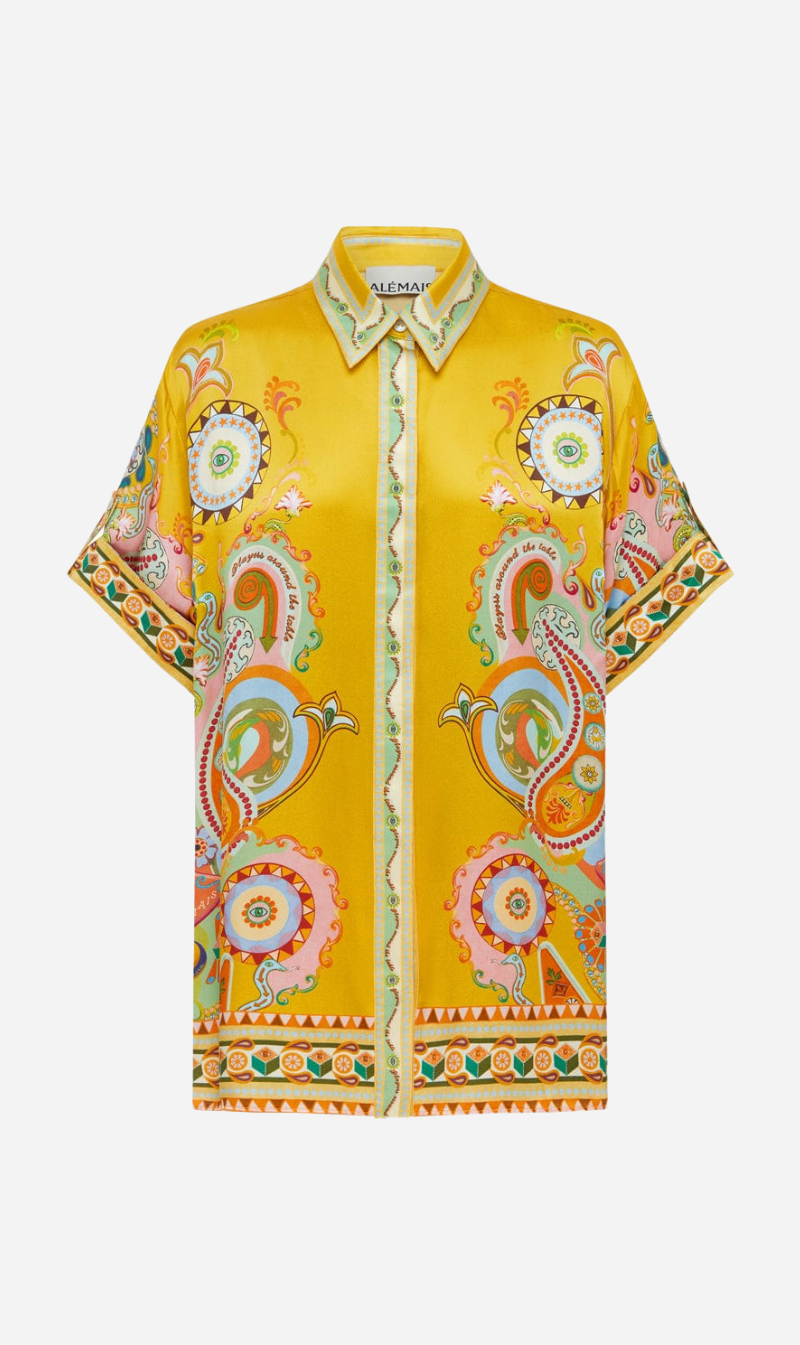 Alemais | Pinball Silk Shirt