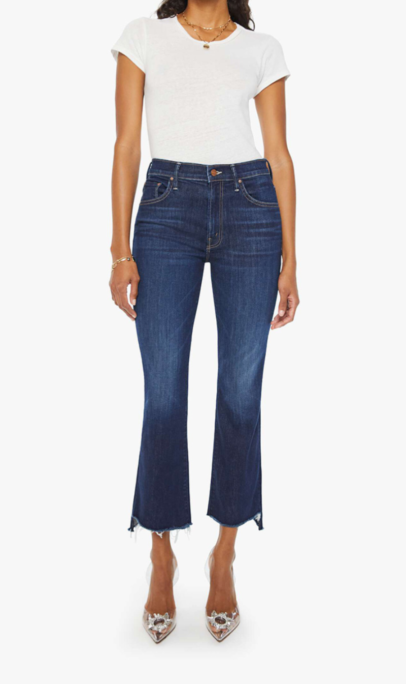 Mother Denim | The Insider Crop Step Fray - Off Limits