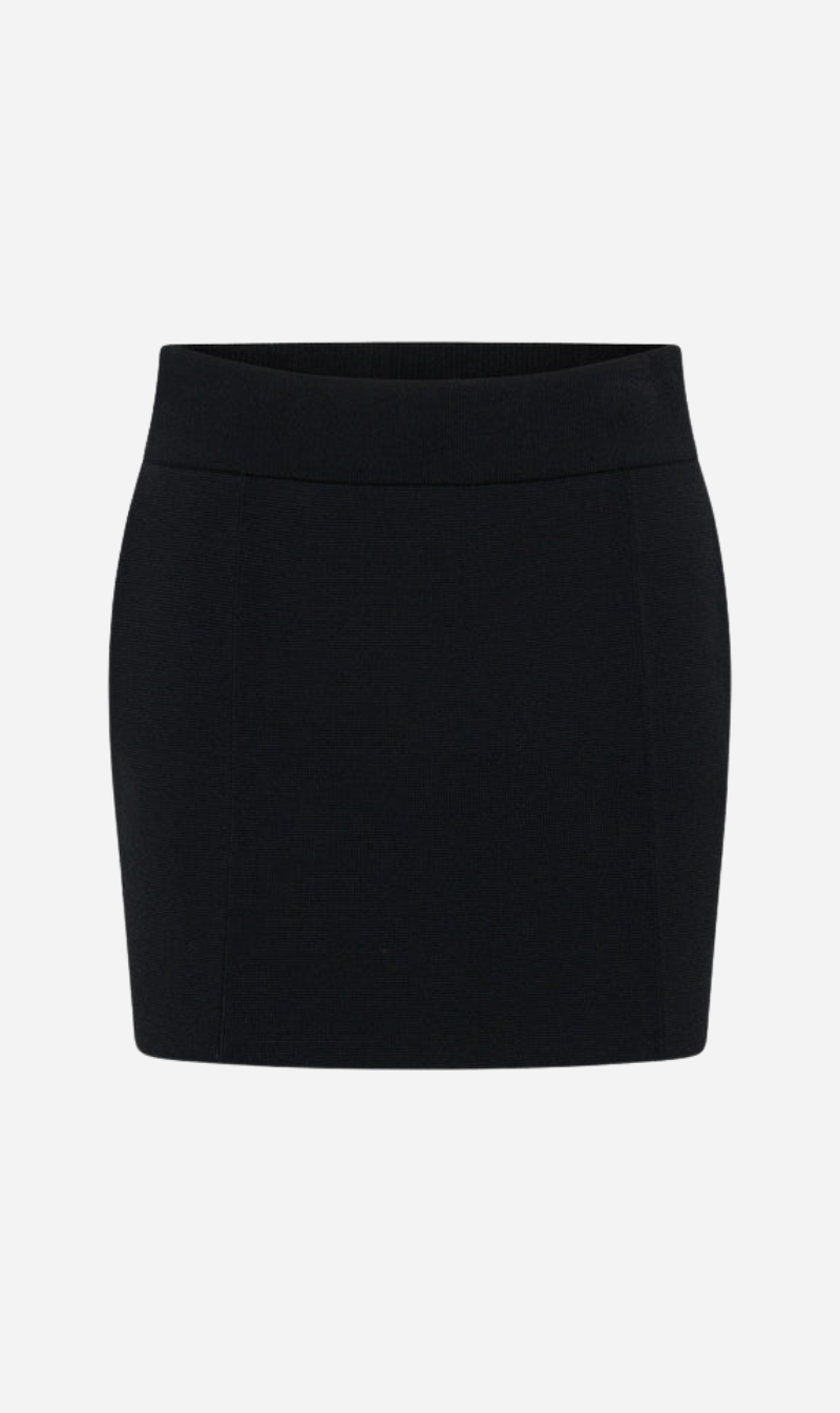 Camilla and Marc | Amedeo Knit Mini Skirt - Black