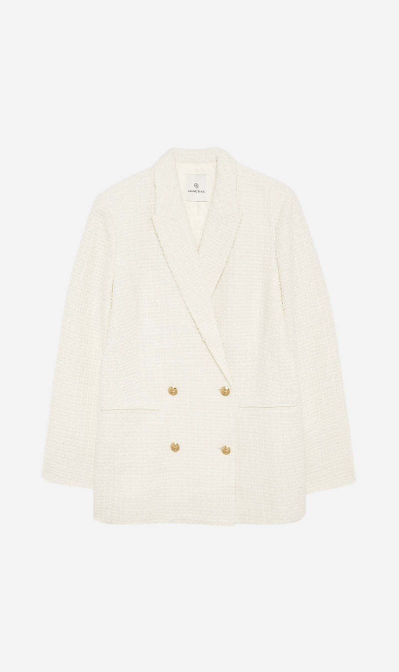 Anine Bing | Jasmine Blazer - Ivory