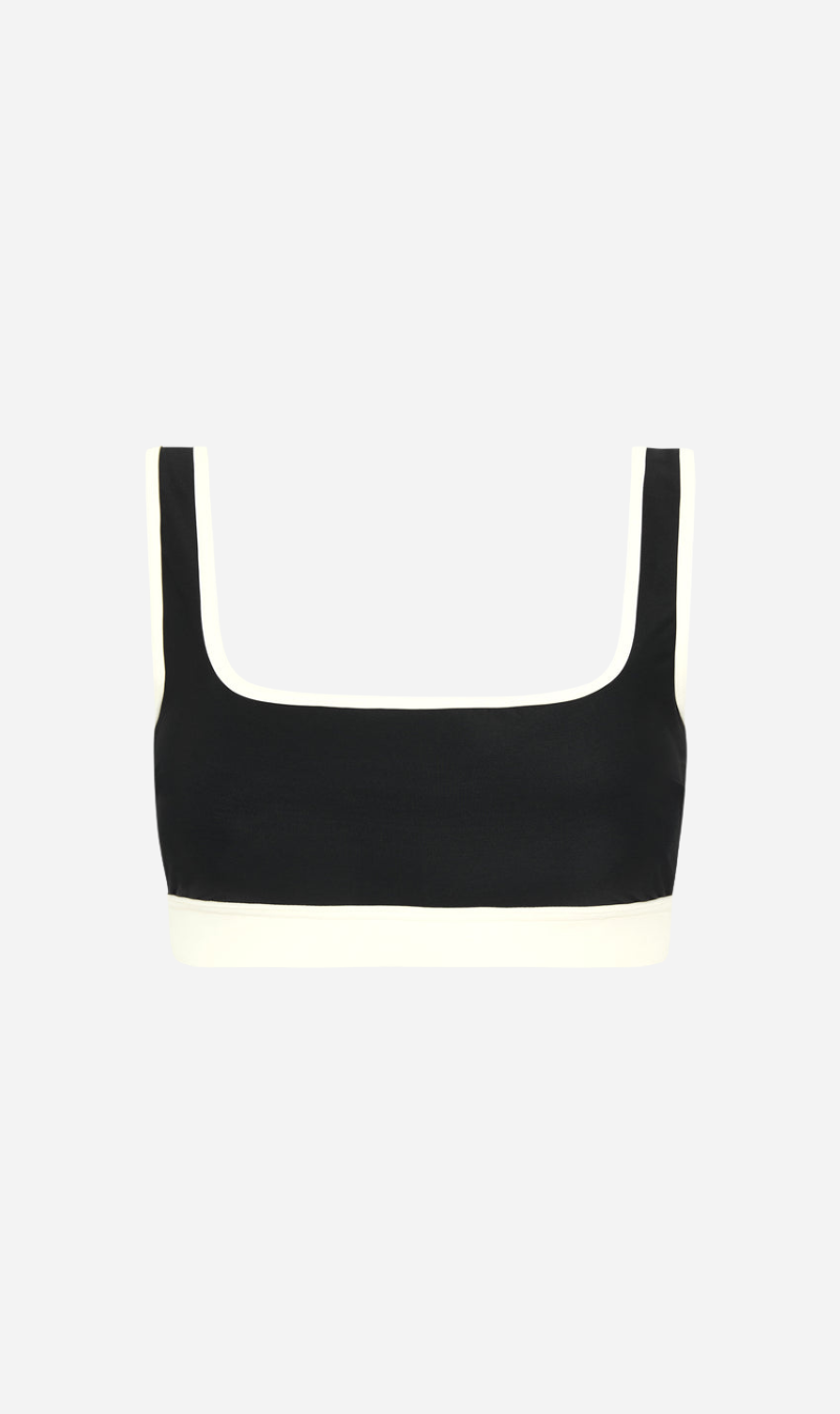 Bondi Born | Hayden Bikini Top - Black