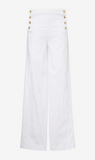 Frame | Sailor Wide Leg - White