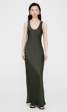 Anine Bing | Camille Dress - Dark Olive