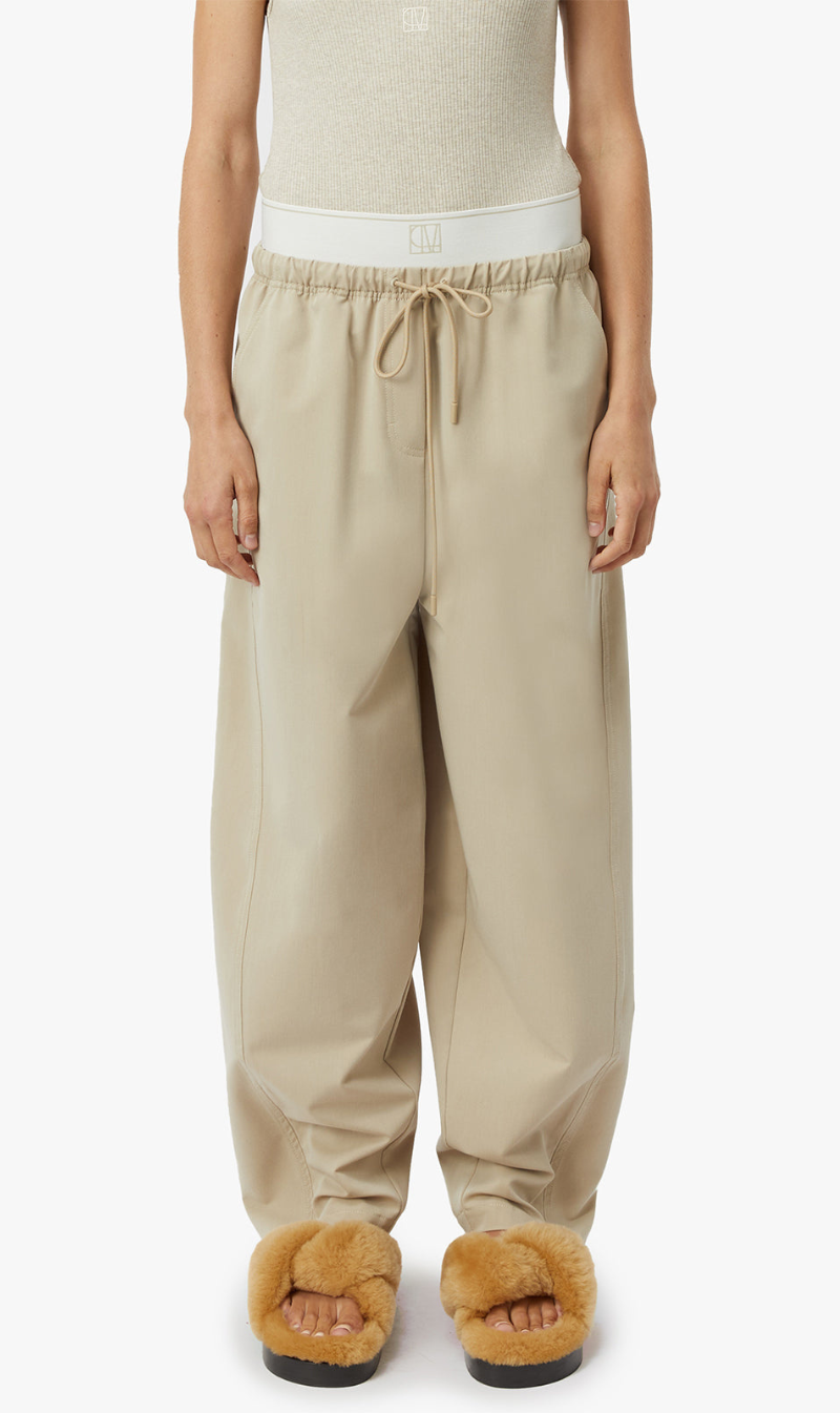 Camilla and Marc | Lucia Monogram Pant - Oyster