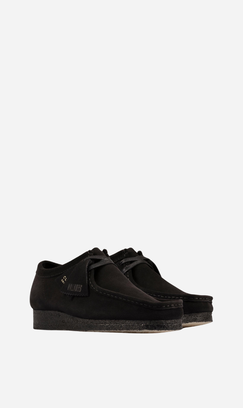 Clarks | Wallabee - Black Suede