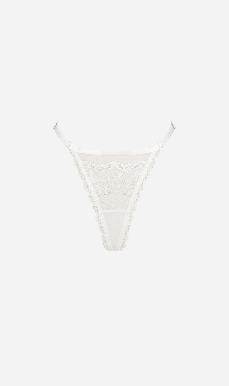 Kat the Label | Mabel Thong - White