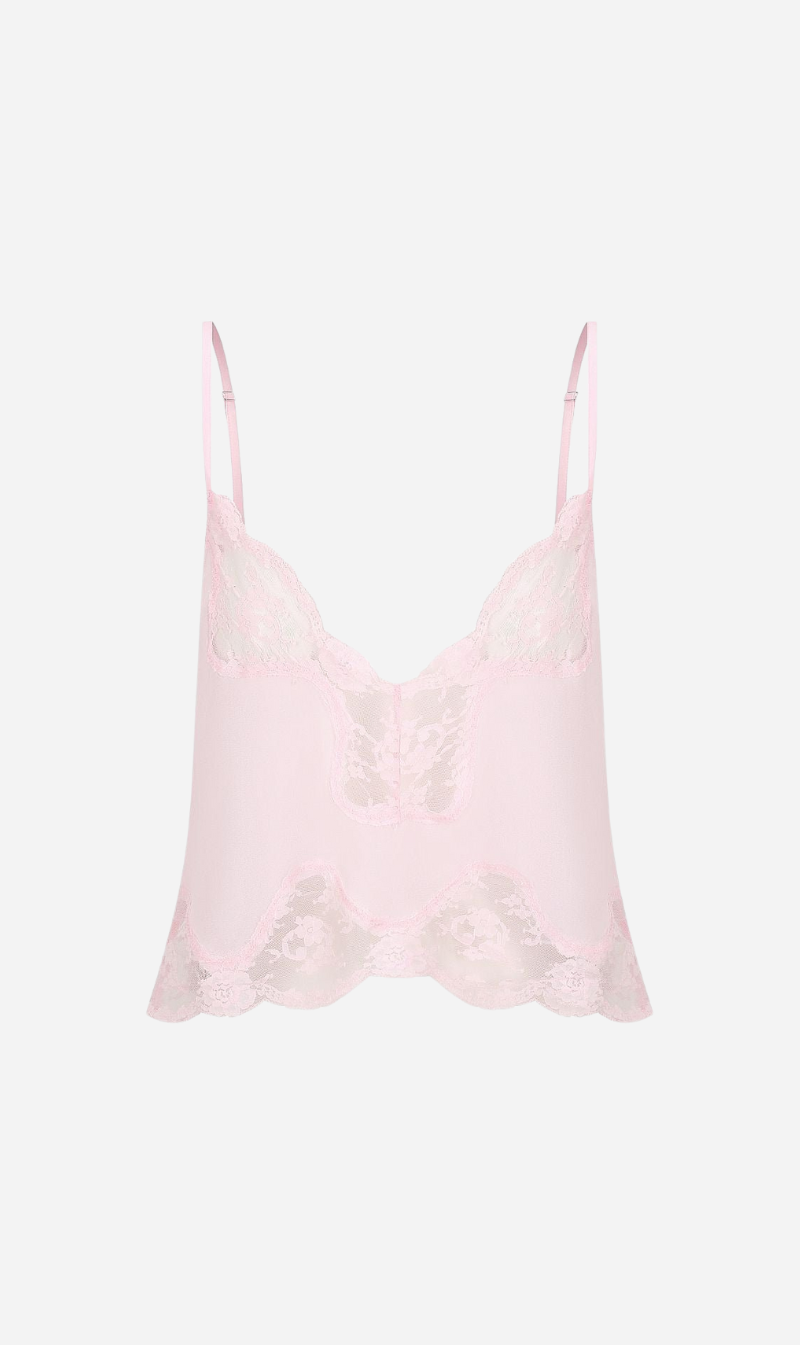 Kat the Label | Harley Camisole - Baby Pink