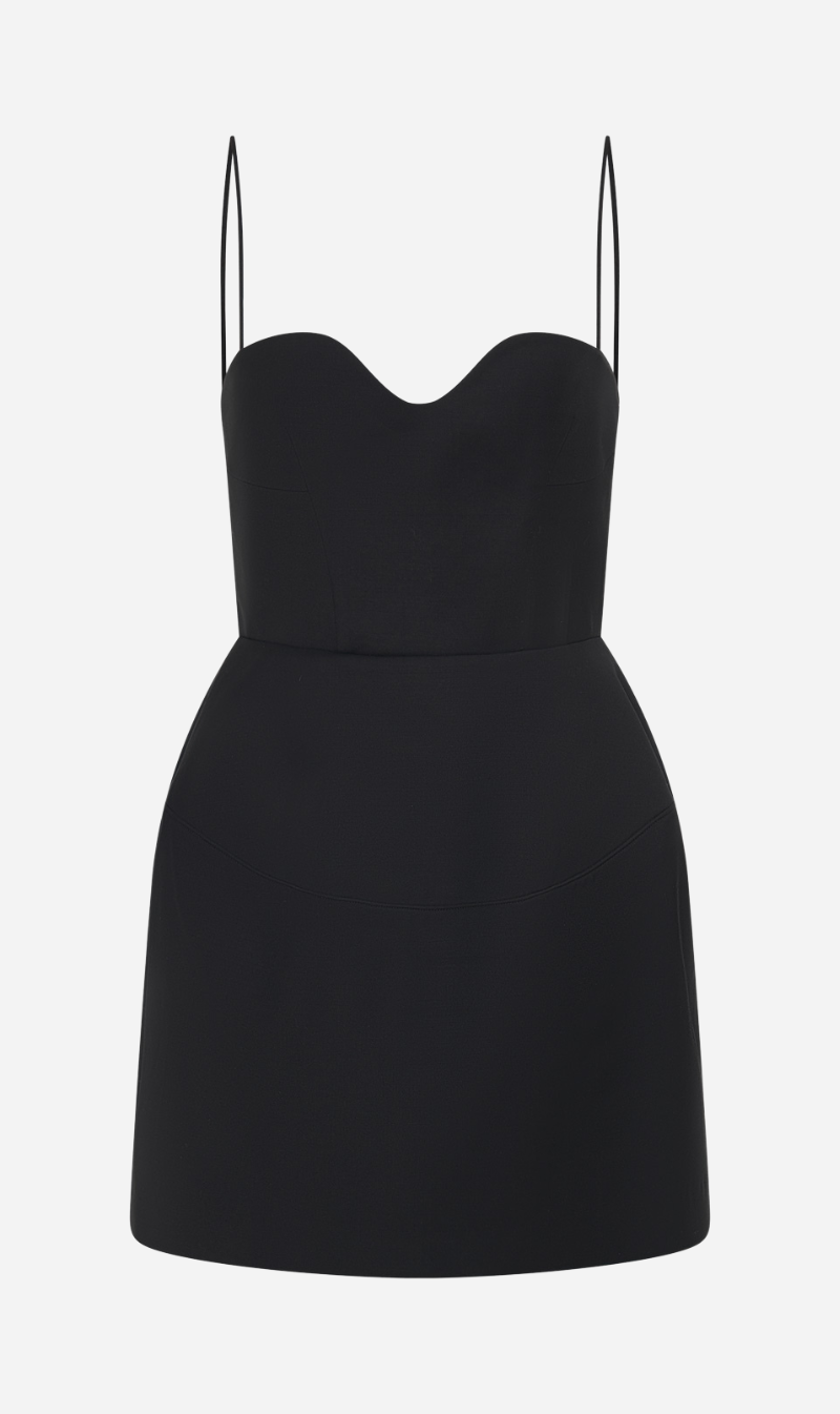 Camilla and Marc | Doherty Peplum Mini Dress - Black