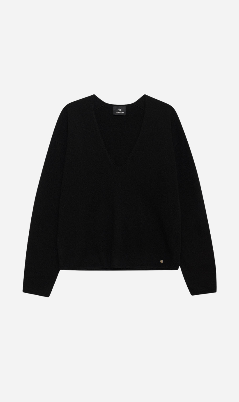 Anine Bing | Athena Sweater - Black Cashmere