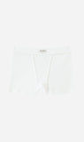 Dear Dylan | Organic Mid Rise Boyfriend Short - Blanc