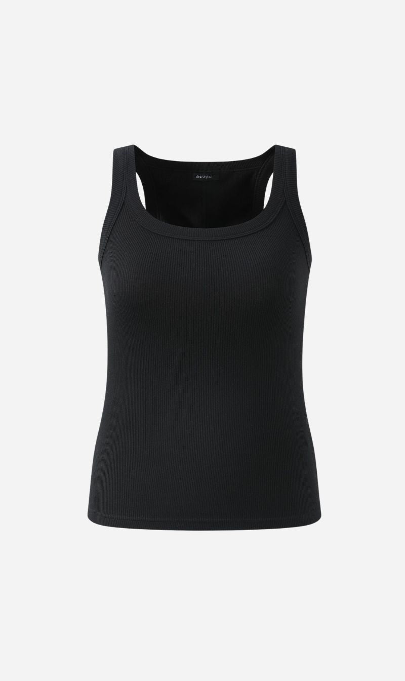 Dear Dylan | Organic Daily Tank - Noir