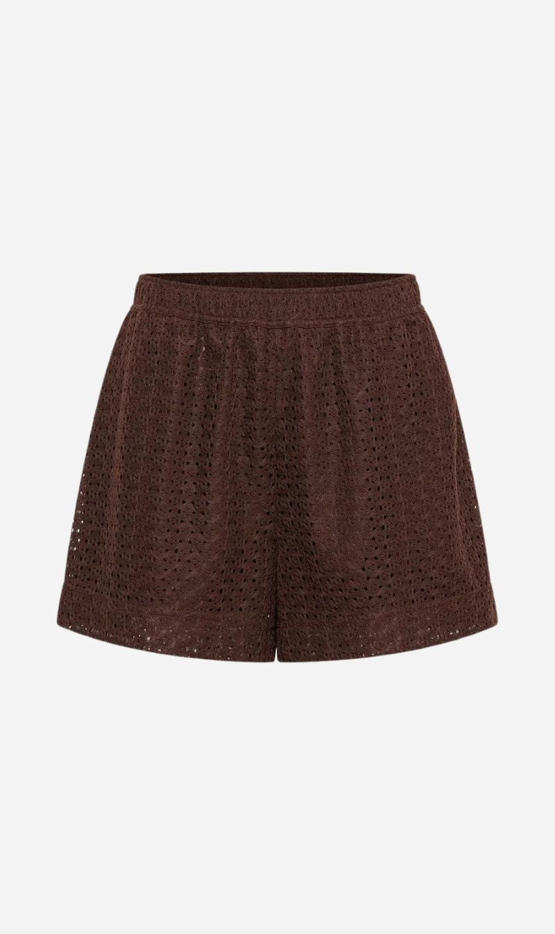 Camilla and Marc | Agna Lace Shorts - Mocha