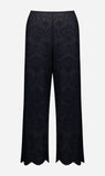 Caitlin Crisp | Broderie Lounge Pant - Black Broderie