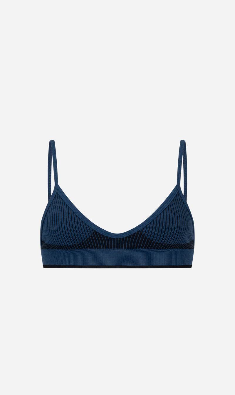 Nagnata | Tri Wool Bralet - Ocean