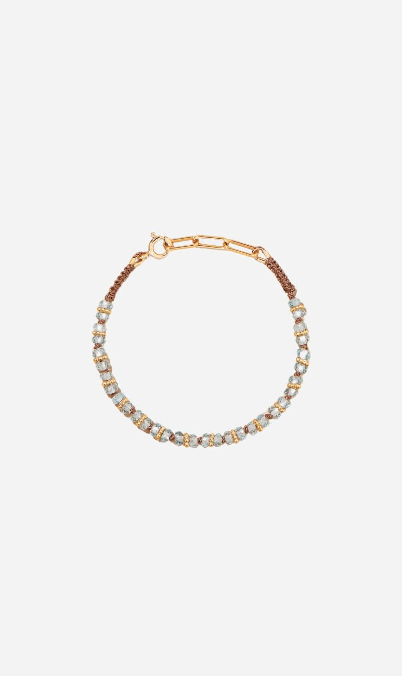 Tityaravy | Amara Bracelet - Topaze Bleue