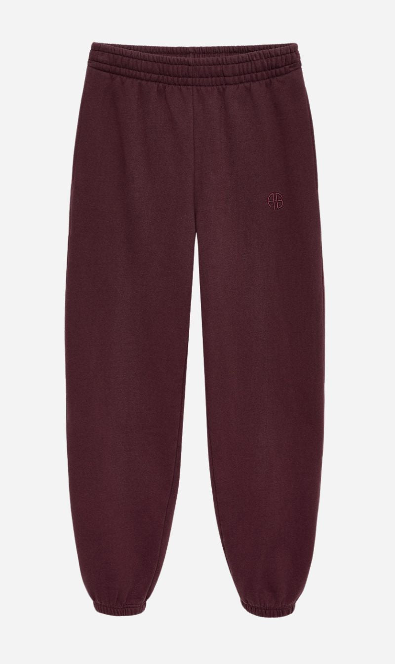 Anine Bing | Karter Jogger - Dark Burgundy