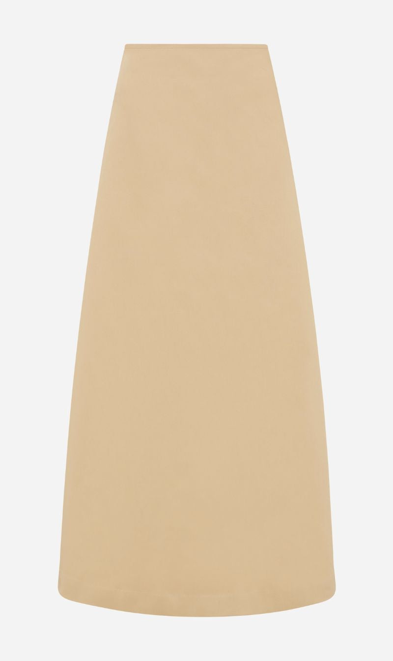 Matteau | A-Line Skirt - Sand