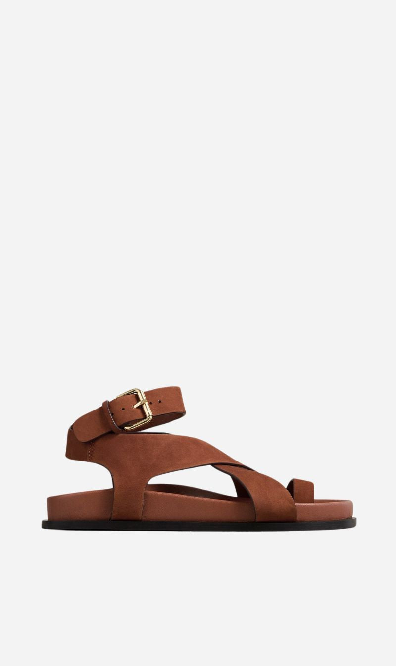 A.Emery | The Jalen Sandal - Sienna Suede