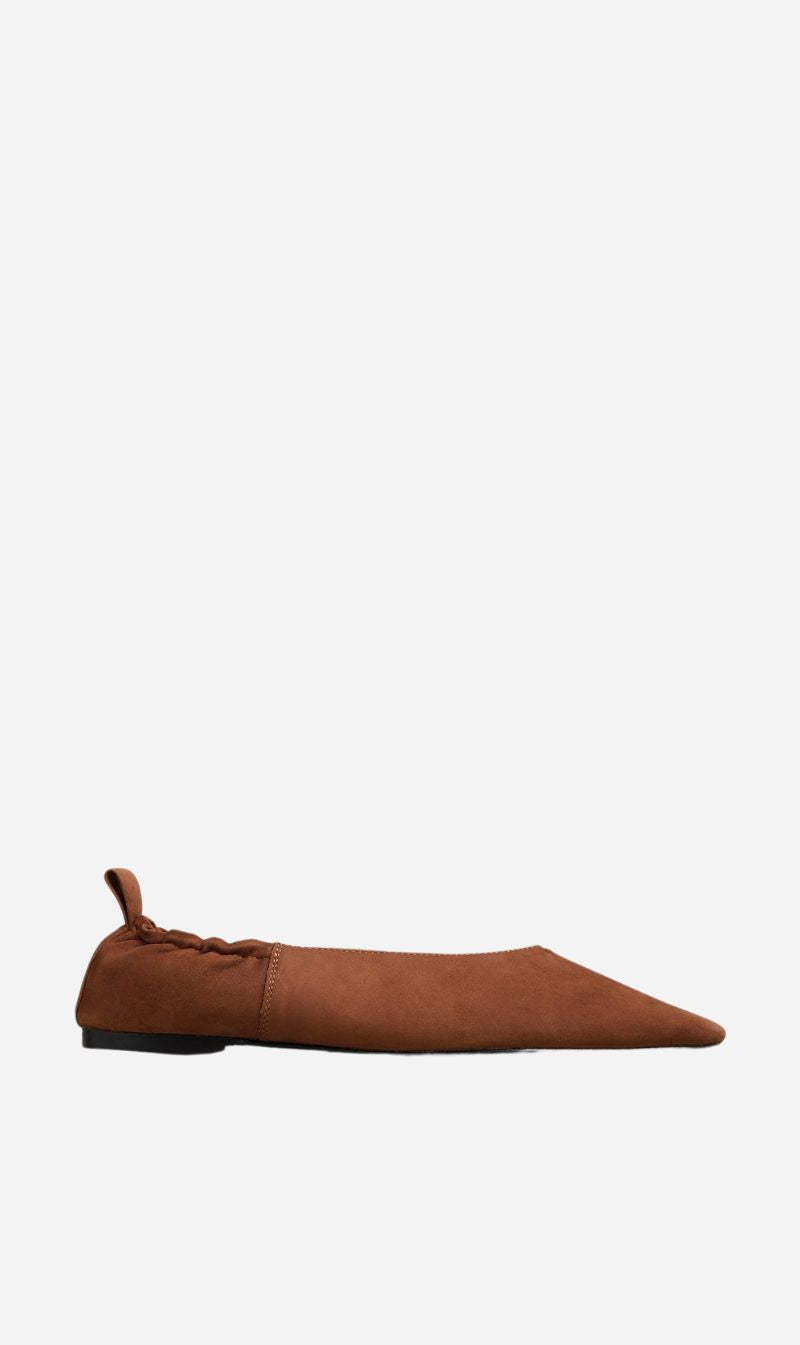 A.Emery | The Brie Flat - Sienna Suede