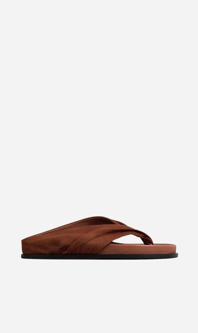 A.Emery | The Shaw Sandal - Sienna Suede