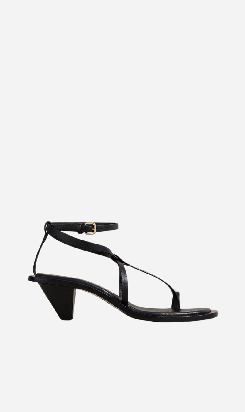 A.Emery | The Hyde Heeled Sandal - Black