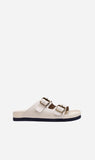 La Tribe x Sisters & Co | Buckle Sandal - Cream/Gold