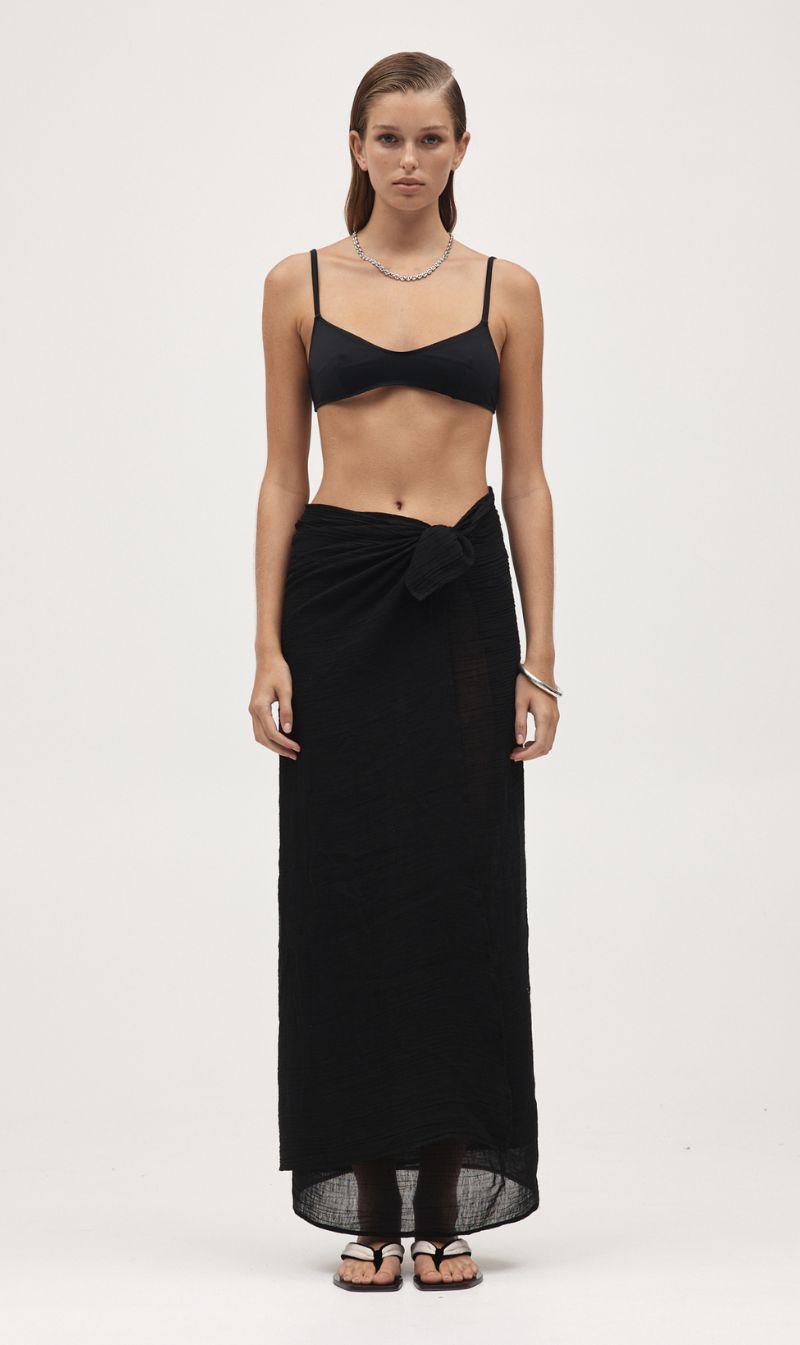 Marle | Alma Sarong - Black