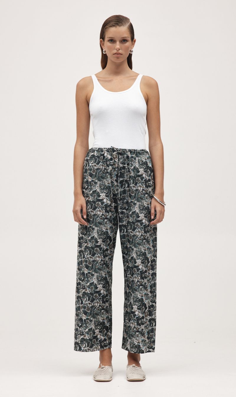 Marle | Renee Pant - Flora Marble