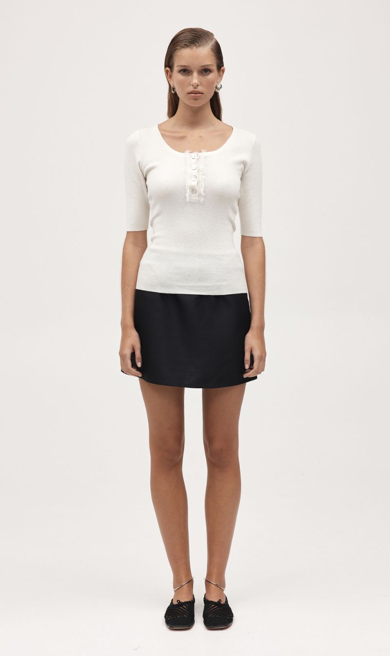 Marle | Shona Top - Ivory