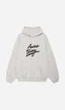 Anine Bing | Harvey Sweatshirt Signature - Heather Grey