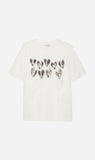 Anine Bing | Cade Tee Hearts - Ivory