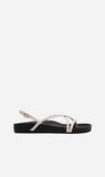 La Tribe | Tube Sandal - Tofu/Black