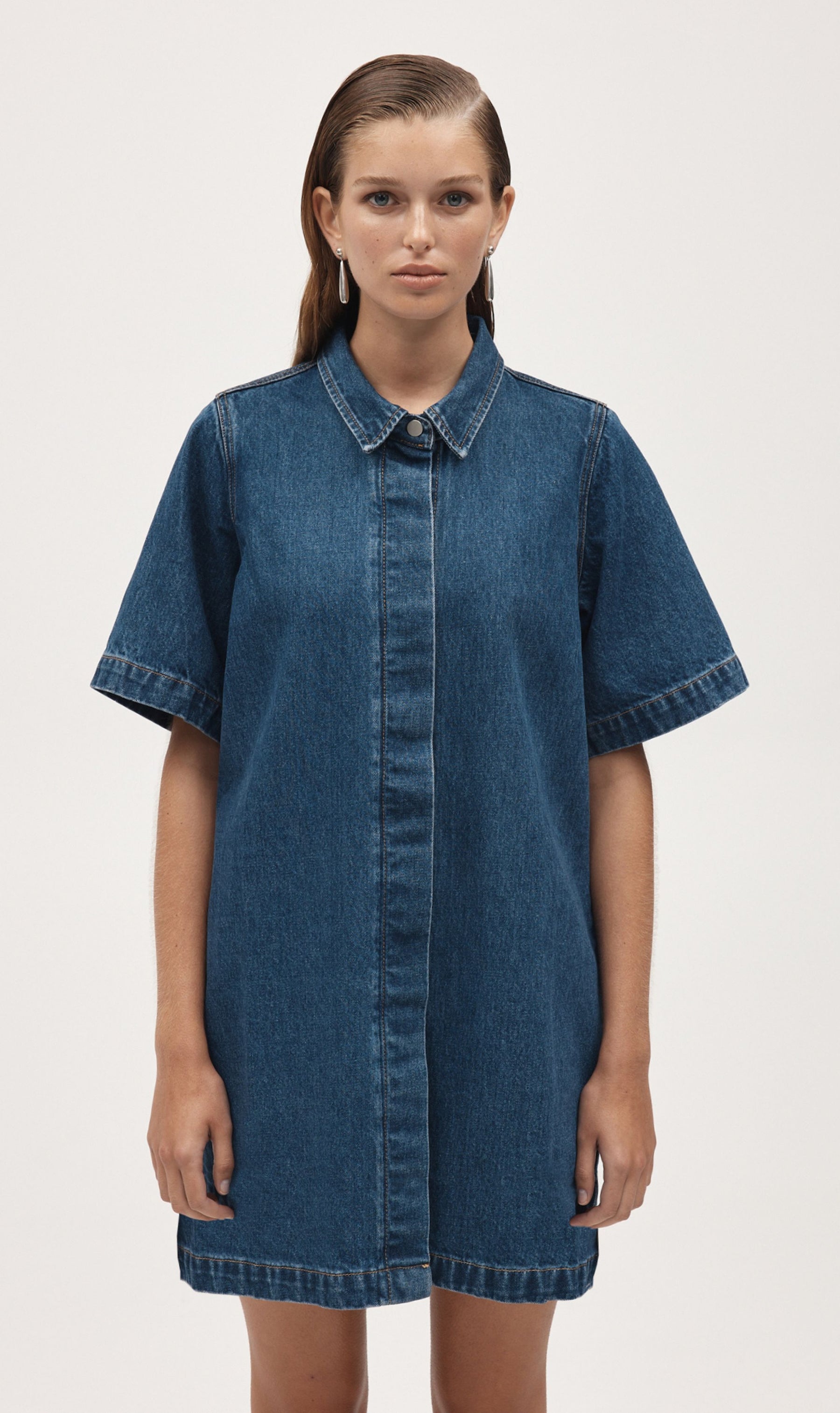 Marle | Darla Dress - Heritage Blue