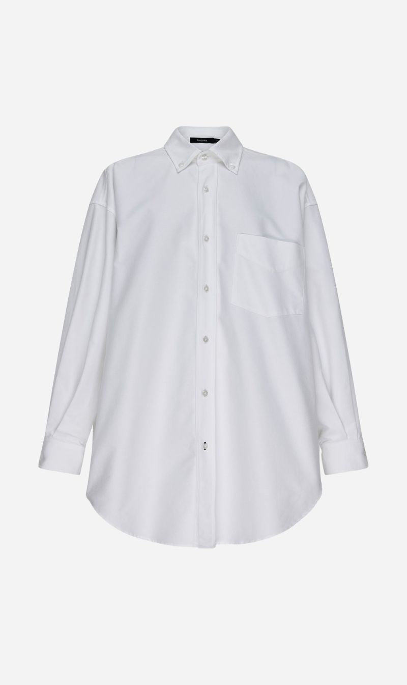 Bassike | Oversized Traditional Shirt - White