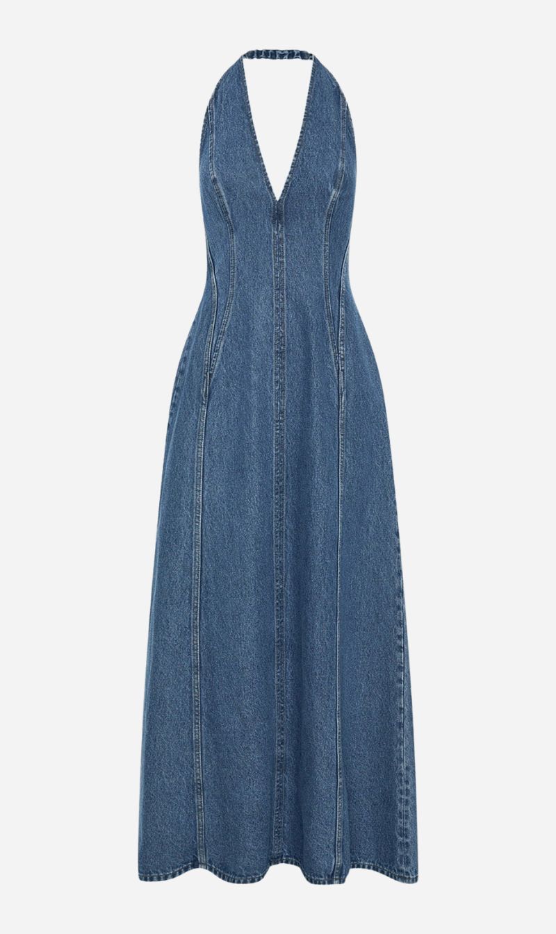 Camilla and Marc | Cascadia Denim Dress - Classic Blue