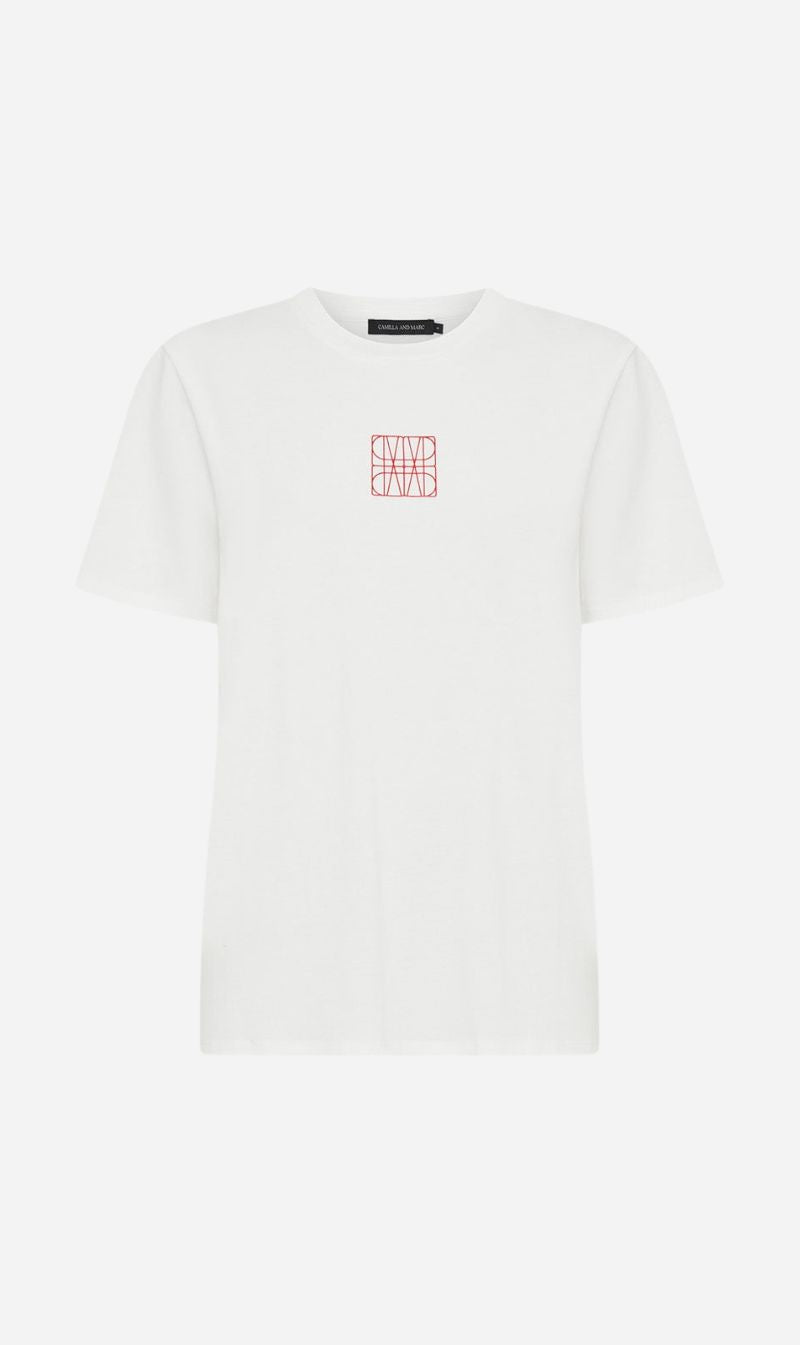 Camilla and Marc | Davy Tee - Soft White