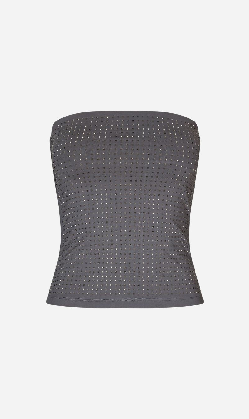 Samsoe Samsoe | Sachrishell Tube Top - Iron Gate