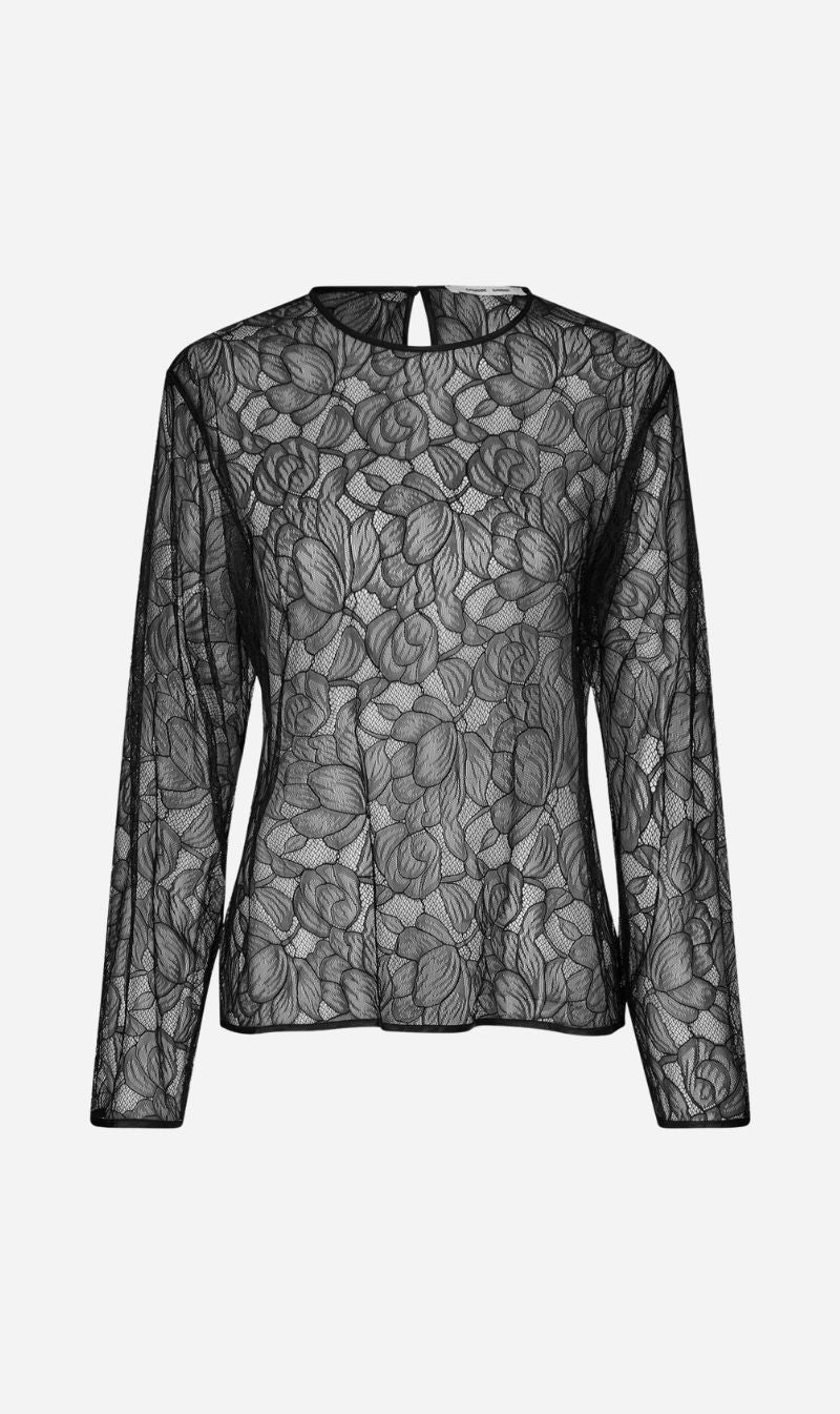 Samsoe Samsoe | Sasayla Long Sleeve Blouse - Black