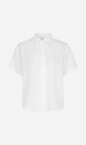 Samsoe Samsoe | Mina Short Sleeve Shirt - White