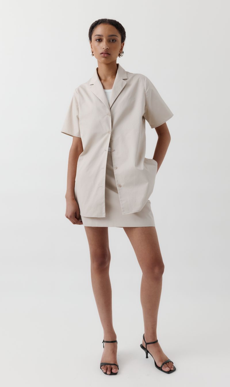 Rebe | Stella Shirt - Oyster