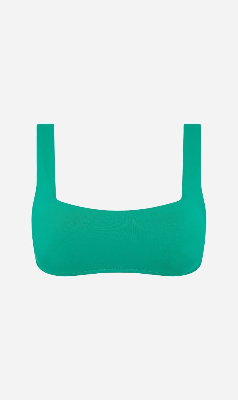 Bondi Born | Aria Bikini Top - Emerald