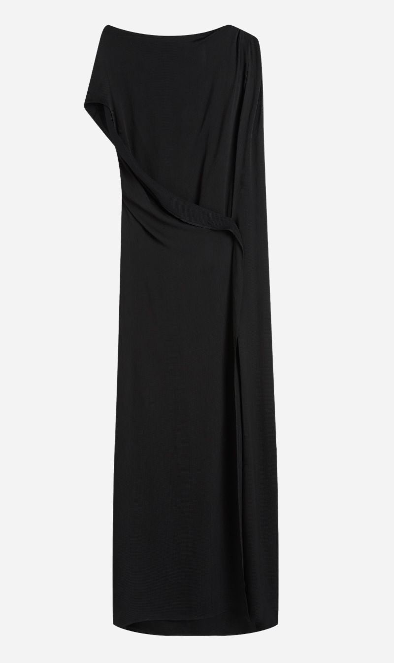 Bondi Born | Ardea Draped Dress - Black