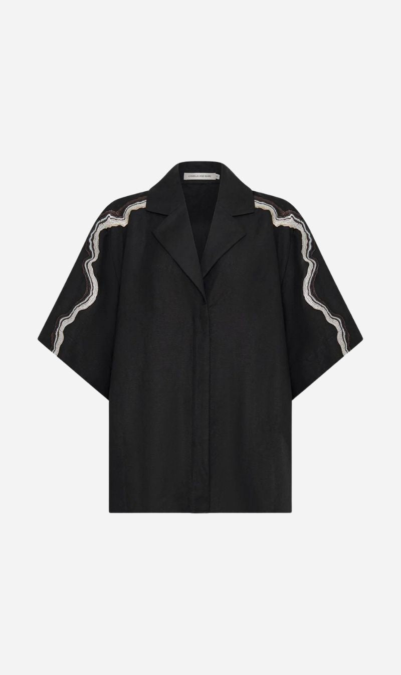 Camilla and Marc | Serene Shirt - Black