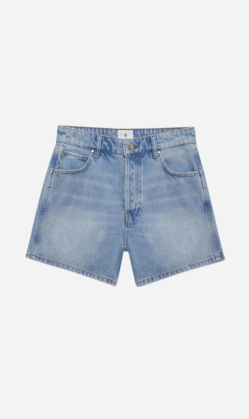 Anine Bing | Dalton Short - Bleached Blue